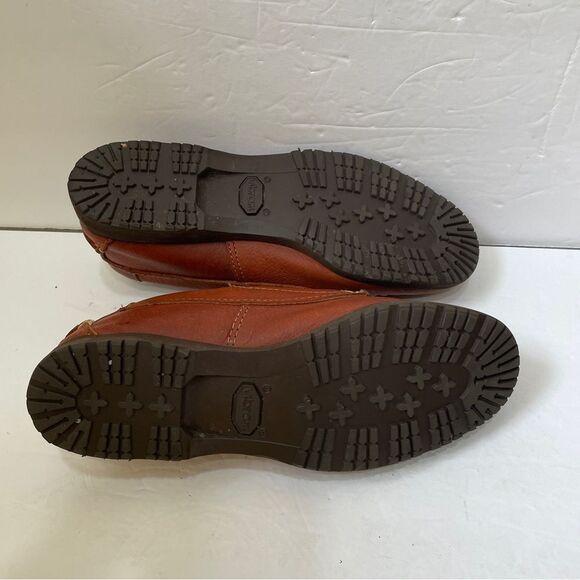 NEW WITHOUT TAGS SEBAGO BOAT LOAFERS IN BROWN LEATHER - Picture 5 of 7